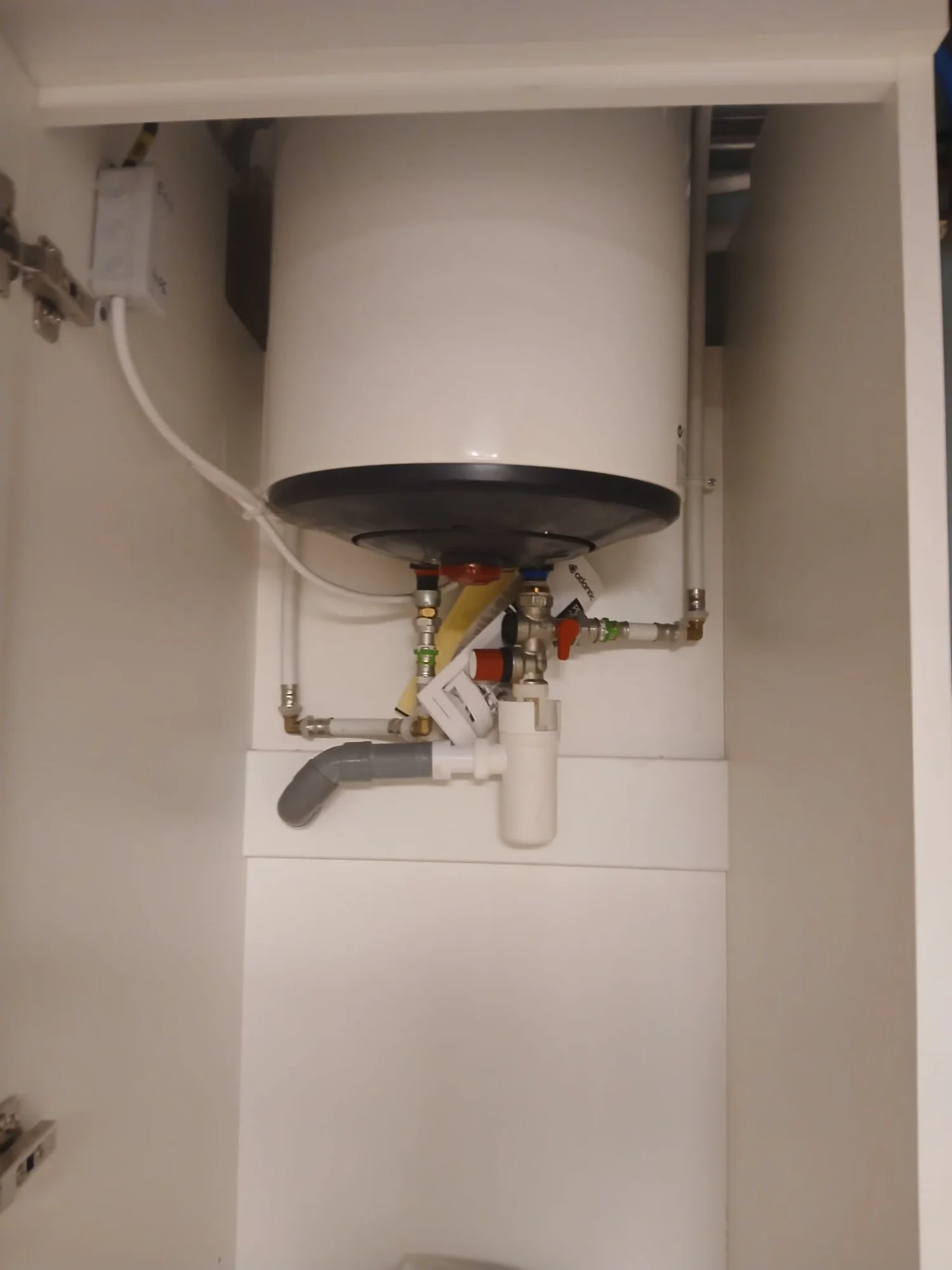 Installation chauffe-eau